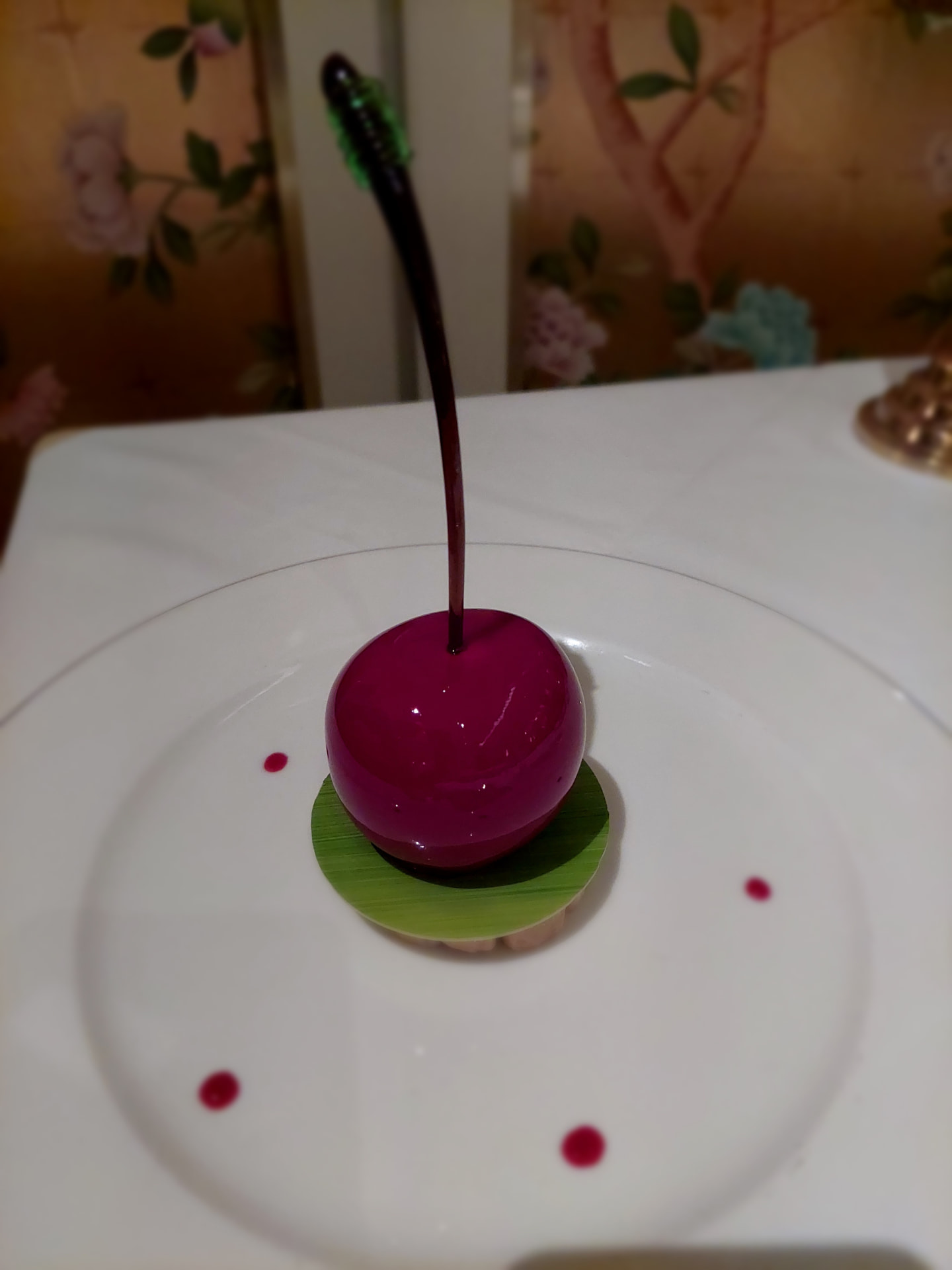 Kersdessert bij Wing Lei in Wynn Las Vegas